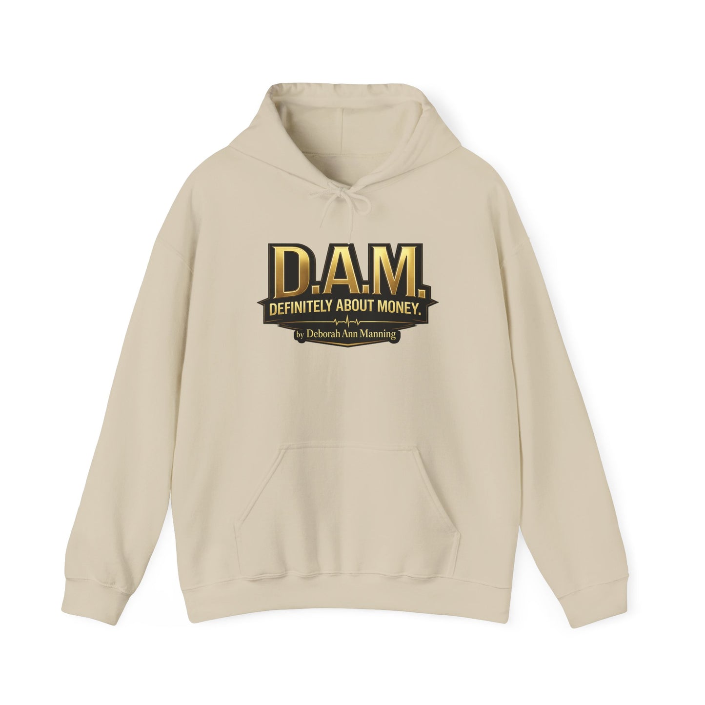 D.A.M. Hoodie — Gold Logo