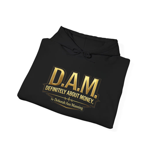 D.A.M. Hoodie — Gold Logo