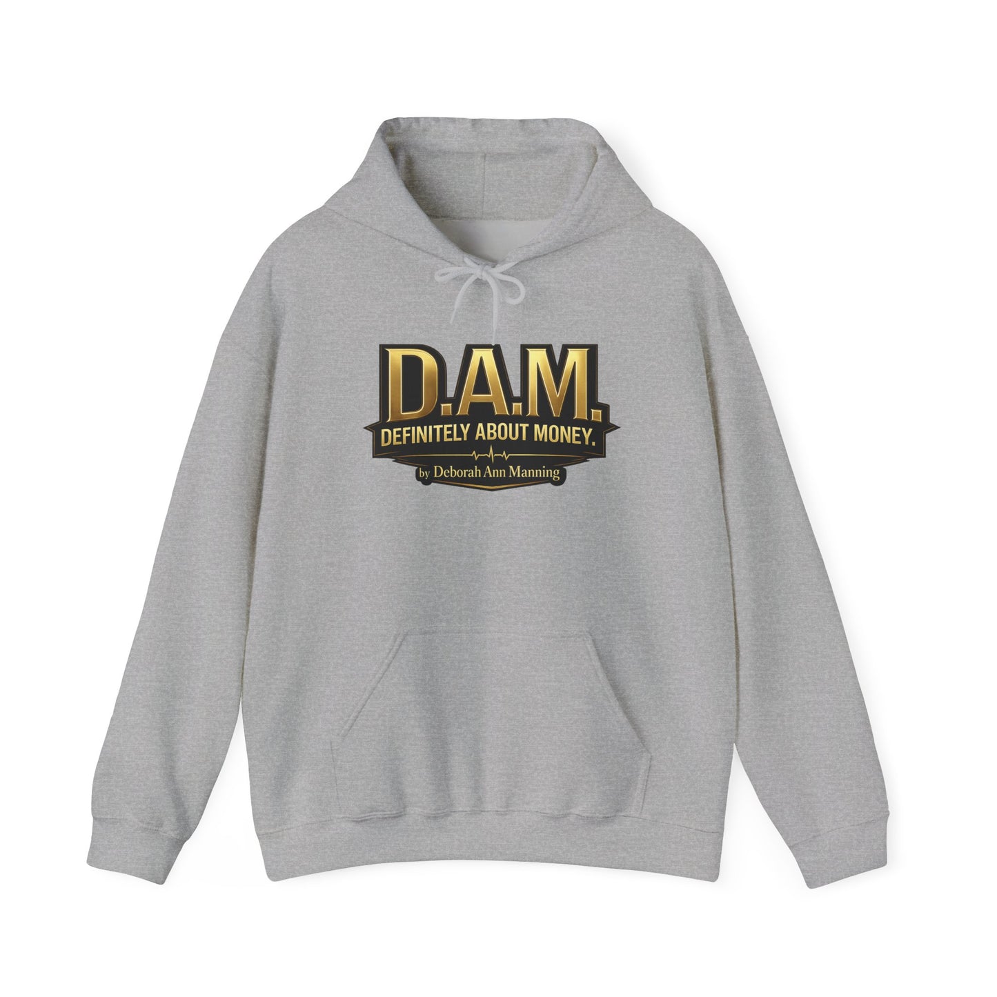 D.A.M. Hoodie — Gold Logo