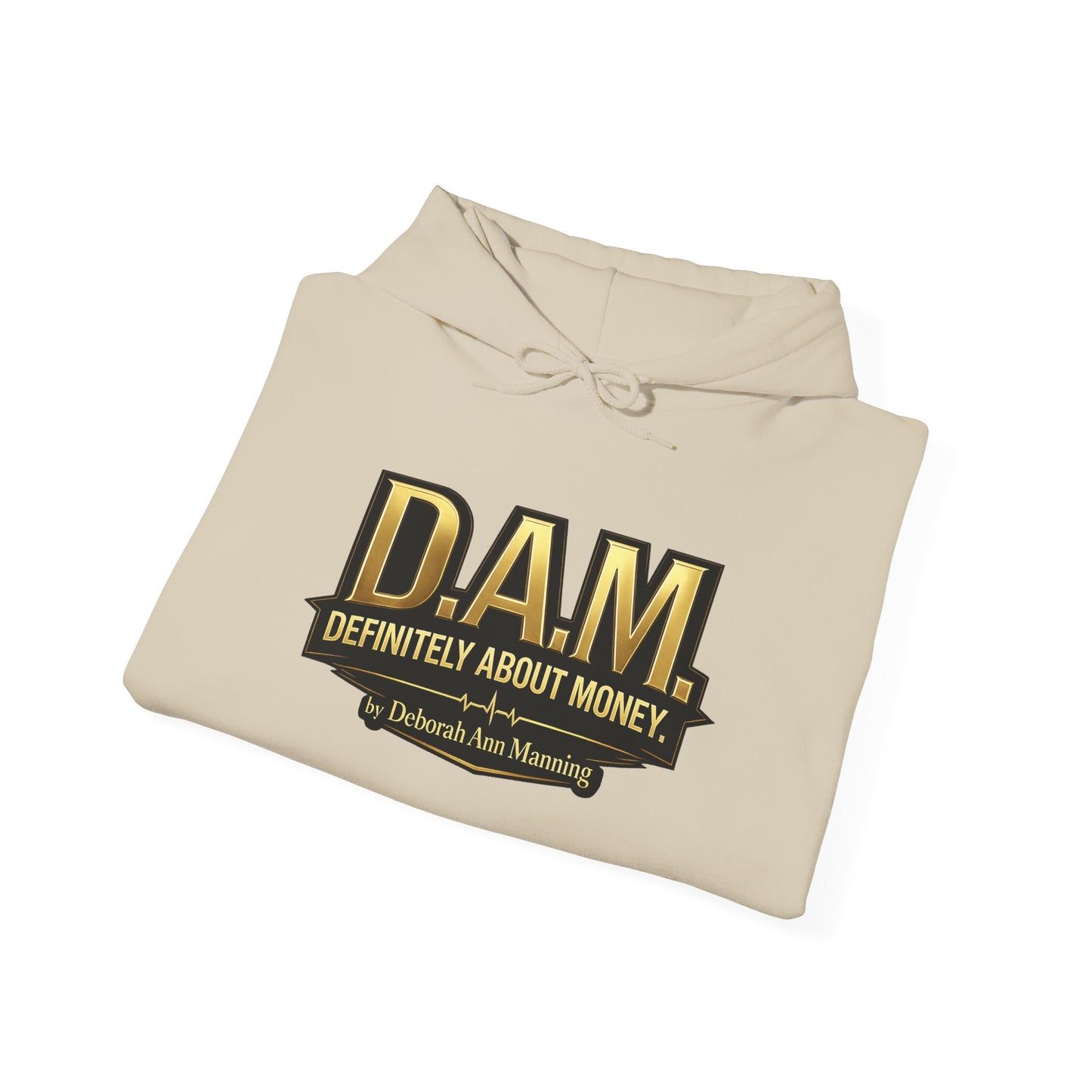 D.A.M. Hoodie — Gold Logo