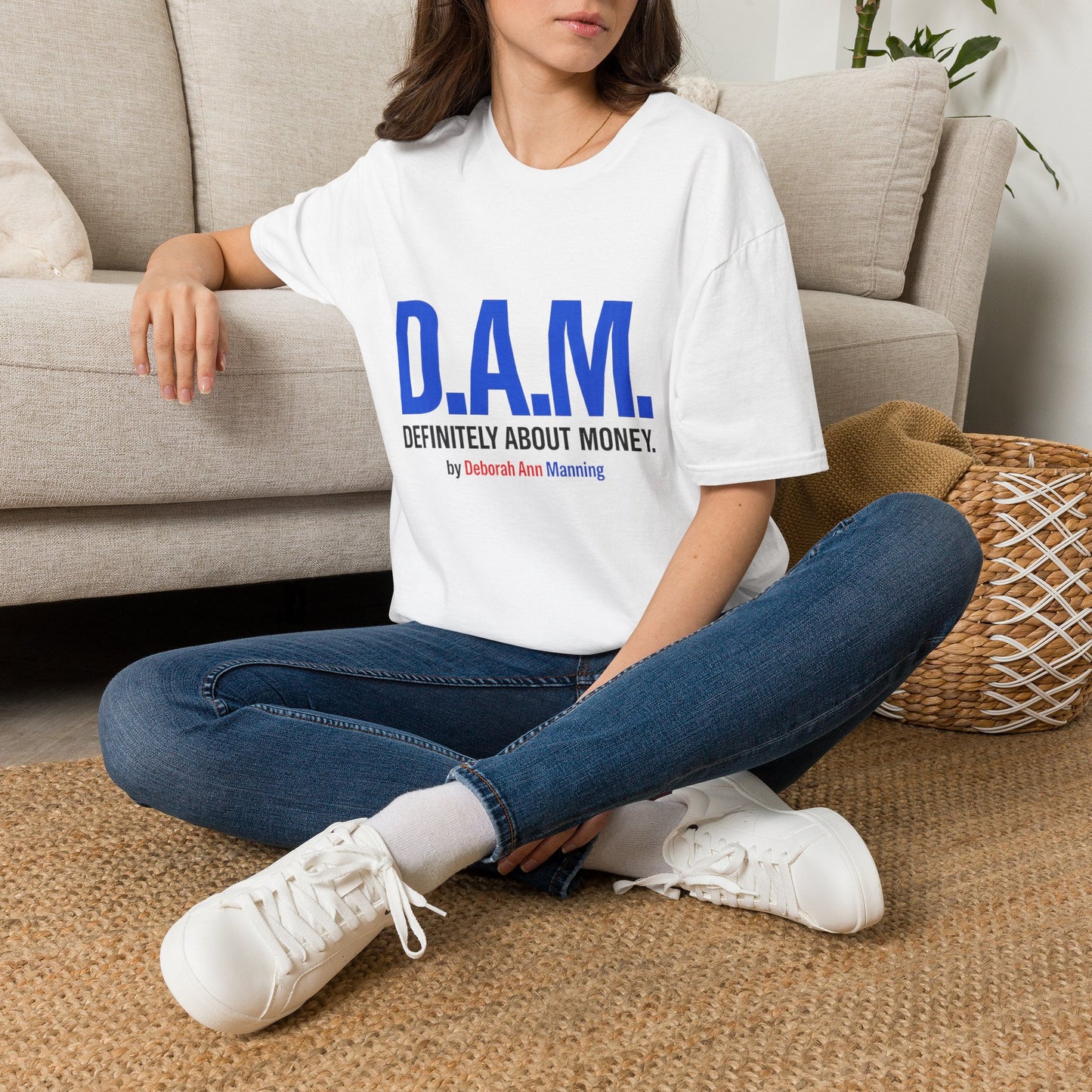D.A.M. Tee — White