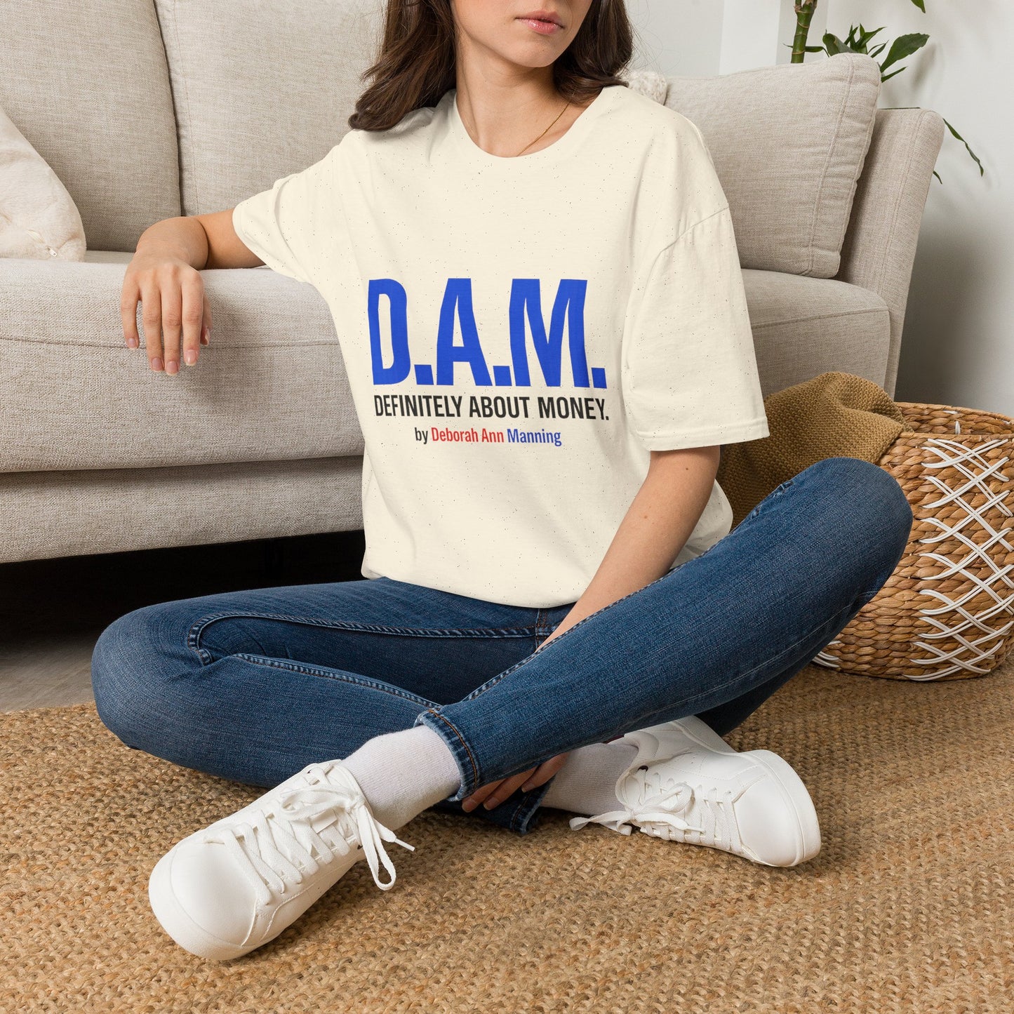 D.A.M. Tee — White