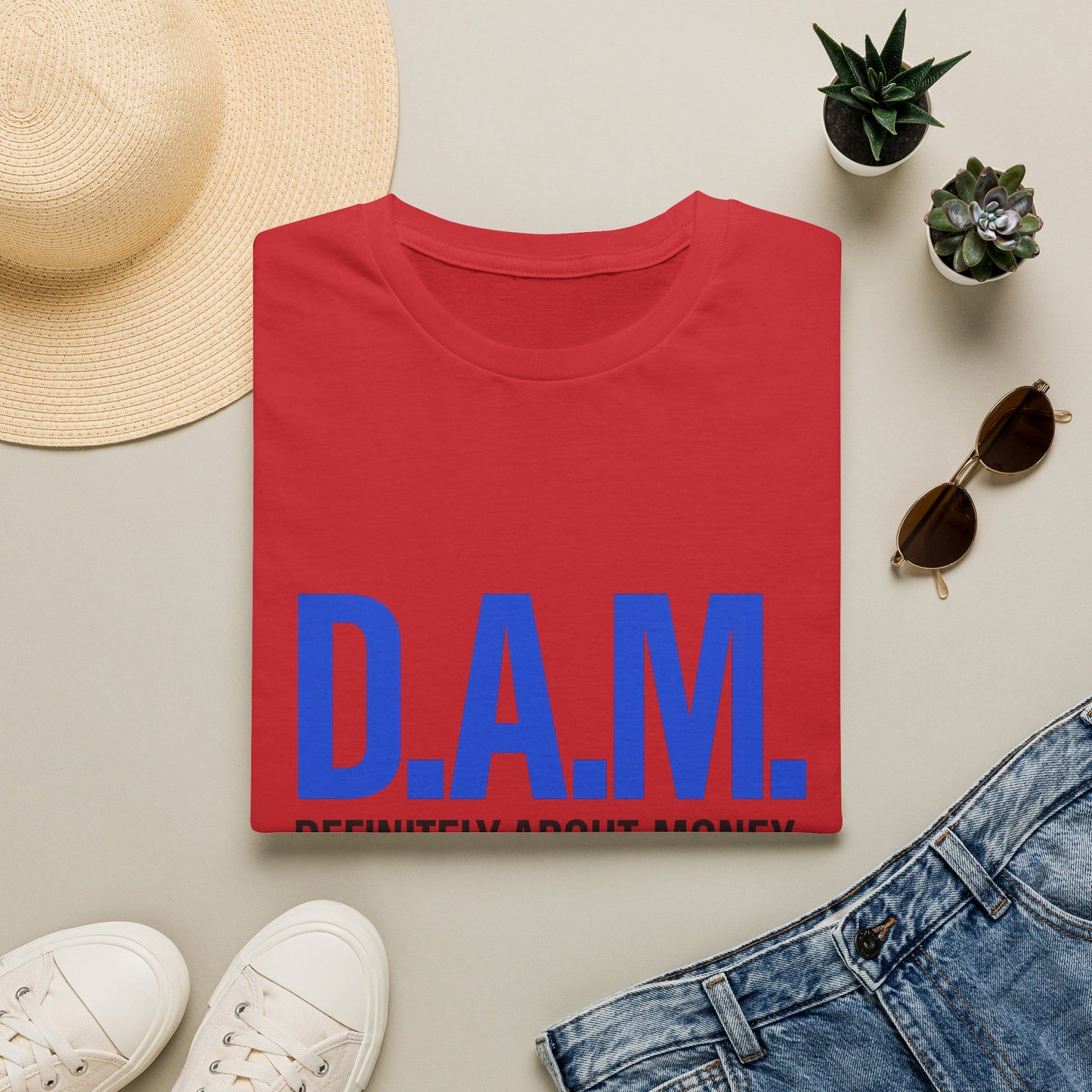 D.A.M. Tee — White