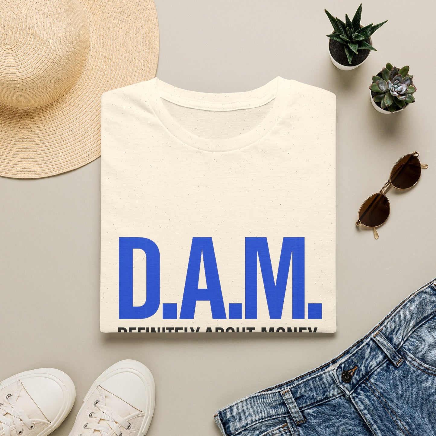 D.A.M. Tee — White